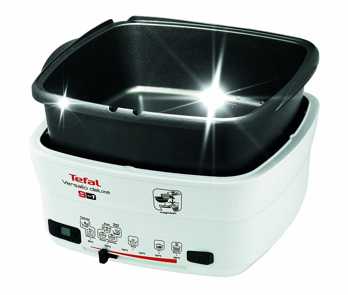 Tefal Fr495070 Friteuse Versalio Deluxe 9 En 1