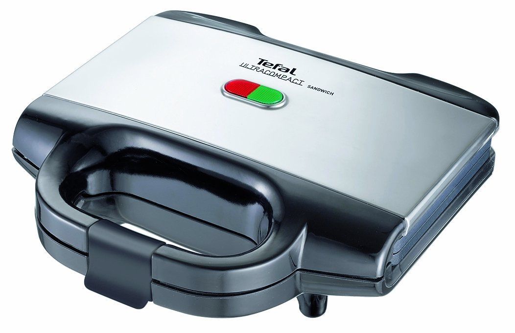 Tefal Croque-monsieur Revetement Antiadhesif Verrouillage Securite Poignee Thermoresistante Sm155212