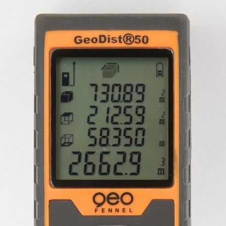 Telemetre Laser GEODIST 50 avec fonction devis GEO FENNEL 300150