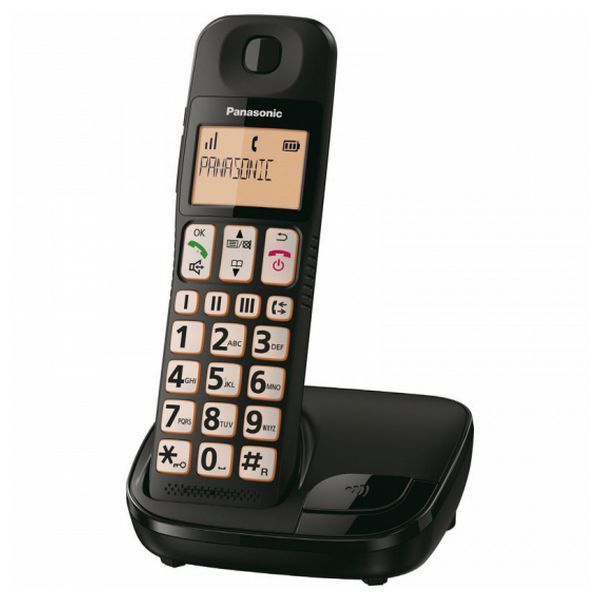 Panasonic Kx-tge310spb Telephone Telephone Dect Identification De L'appelant Noir