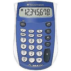 Calculatrice de poche - TEXAS INSTRUMENTS - Ti-503 SV