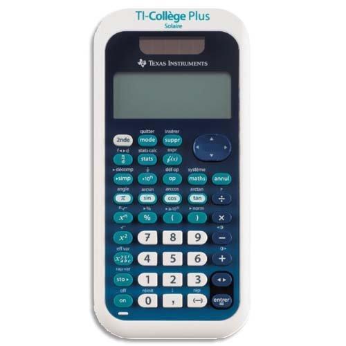 Texas Instruments TI College Plus Calculatrice scientifique Bleu Clair