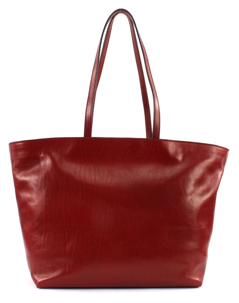 The Bridge Santacroce Shopper Sac Fourre Tout Cuir 32 Cm Rosso Ribes Abboro