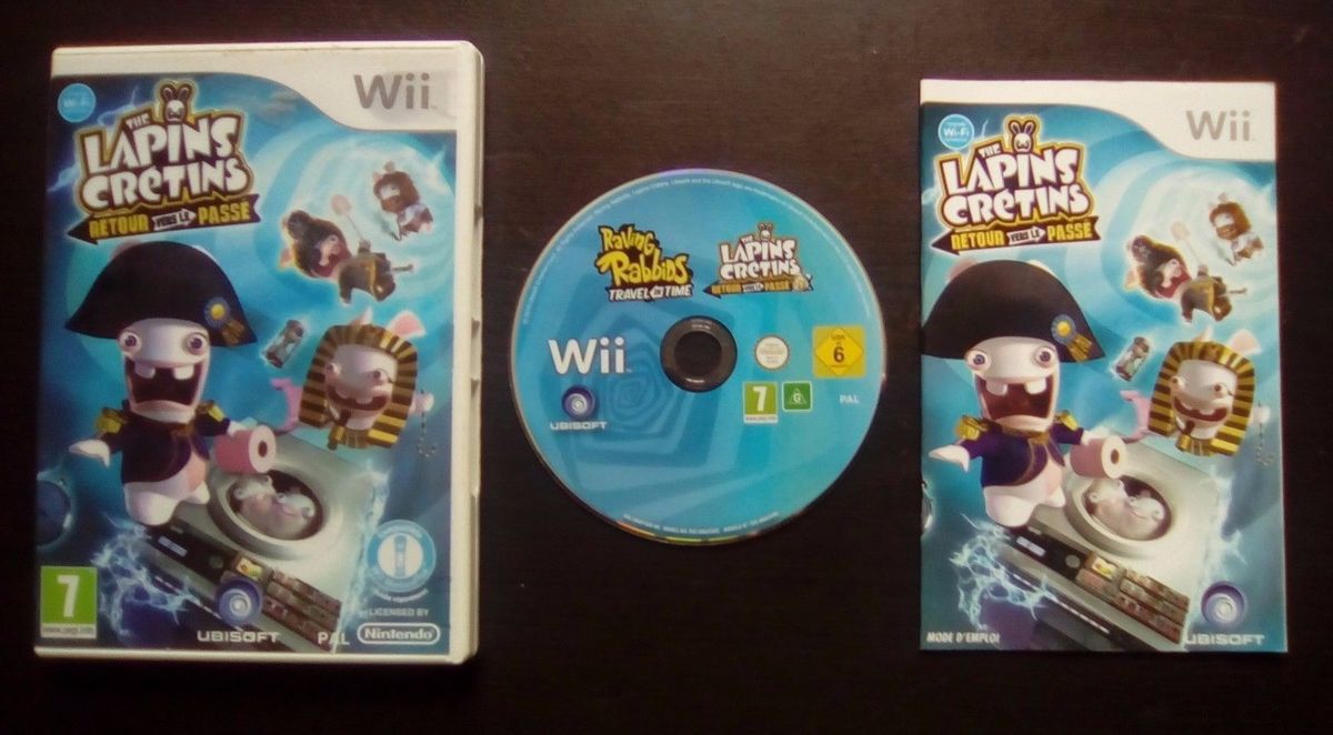 The Lapins Cretins : Retour Vers Le Passe Pour Nintendo Wii