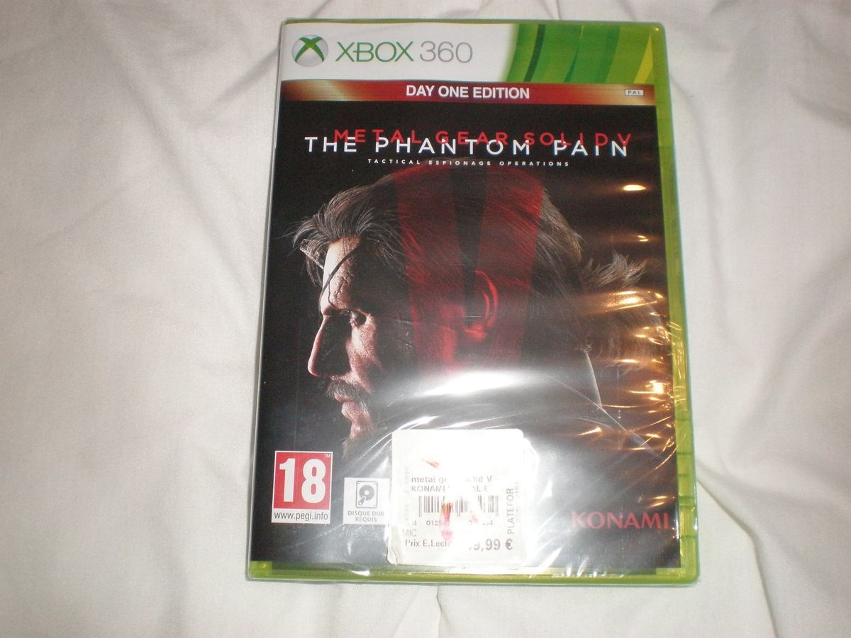 Konami Metal Gear Solid V The Phantom Pain Xbox 360