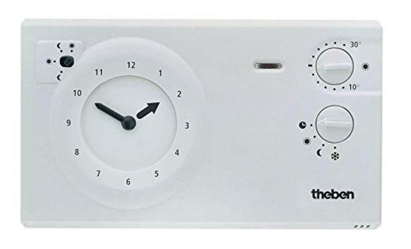 Thermostat Programmable - Theben - Ram 784 - Blanc - Electrique - Import Allemagne