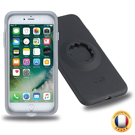 Tigra Coque de protection fitclic pour iPhone 78 Noir