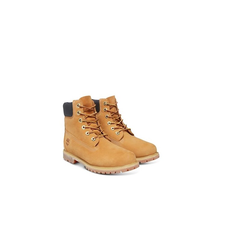 Timberland - Bottines 6 Pouces De QualitÃ© SupÃ©rieure En Cuir Nubuck - BlÃ©-sans Opinion Sans Opinion 39 Female