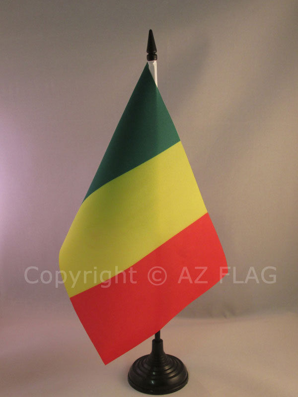 Az Flag Drapeau De Table Mali 21x14cm - ...