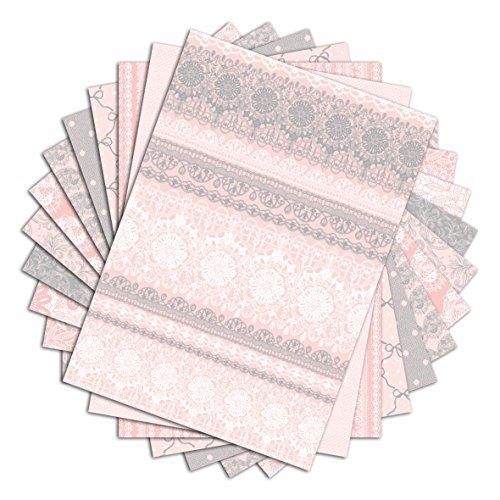 Toga Ppk013 Dentelles Lot De 48 Feuilles...