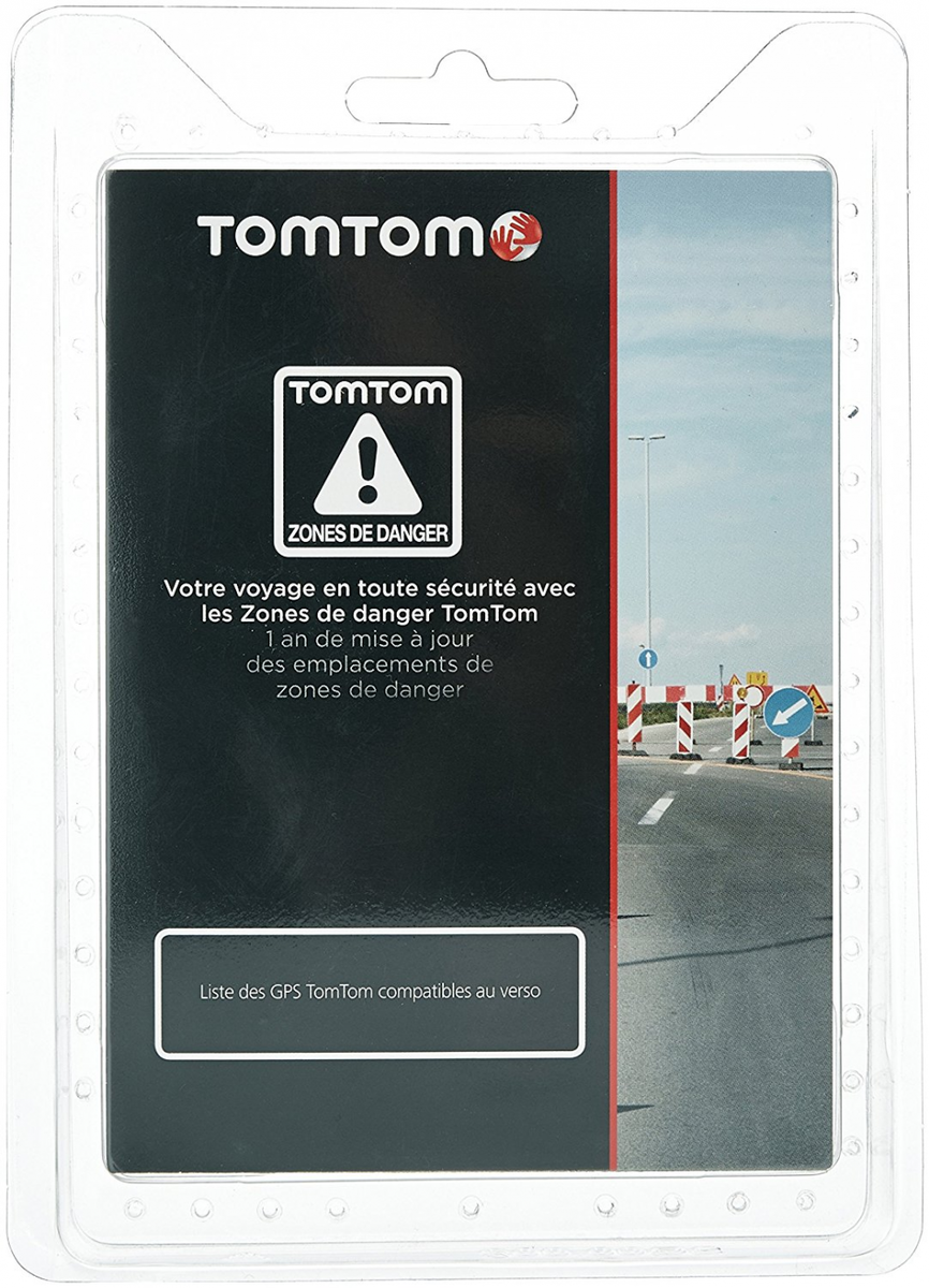 Service De Mise A Jour Des Zones De Danger - Tomtom - 1 An - Conducteurs - Systemes De Navigation