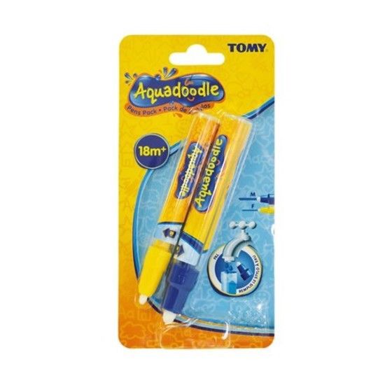 Aquadoodle Tomy Pack 2 Stylos A Remplir Pour Dessiner Sans Se Tacher