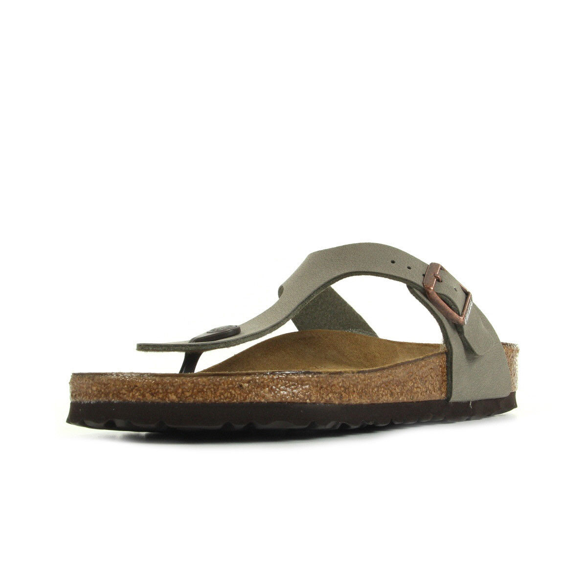 Birkenstock Gizeh Birko-flor Nubuck, Ton...