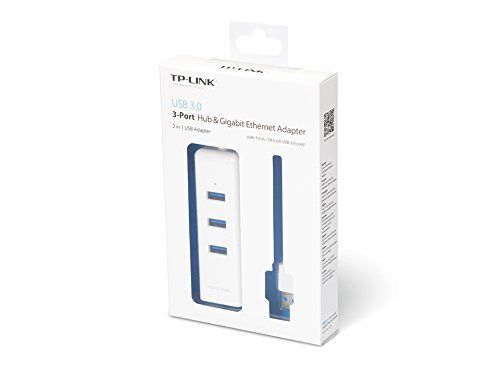 Tp Link Ue330 Adaptateur Usb 30 Ethernet Gigabit Hub Usb 30 Avec 3 Ports Usb