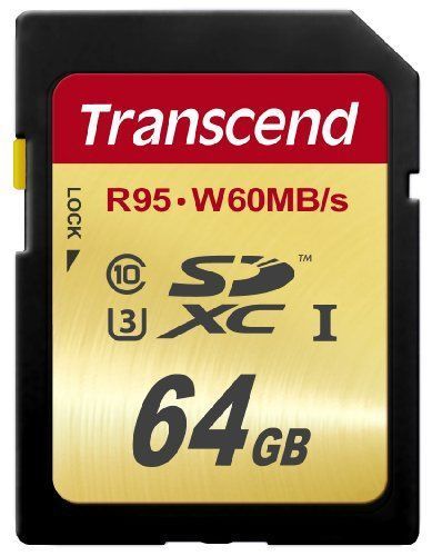 Carte Memoire Flash Transcend Ultimate 64 Go Uhs Class 3 Sdxc Uhs-i