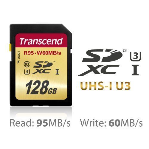 Carte Memoire Flash Transcend Ultimate 64 Go Uhs Class 3 Sdxc Uhs-i