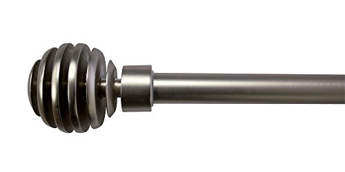 Trim&tram 5800-006 C196 Soho Kit De Tringle Extensible Nickel Mat 110 A 210 Cm: Cuisine & Maison