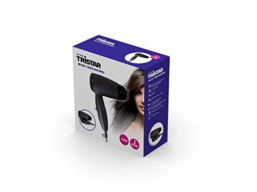 Seche-cheveux De Voyage - Tristar Hd2359 - 1200 Watt - 2 Vitesses - Concentrateur