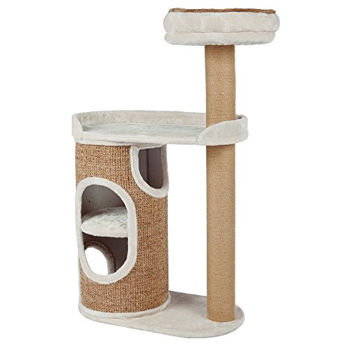 Trixie Arbre A Chat Falco - Gris Clair Et Brun - Pour Chat - 117 Cm