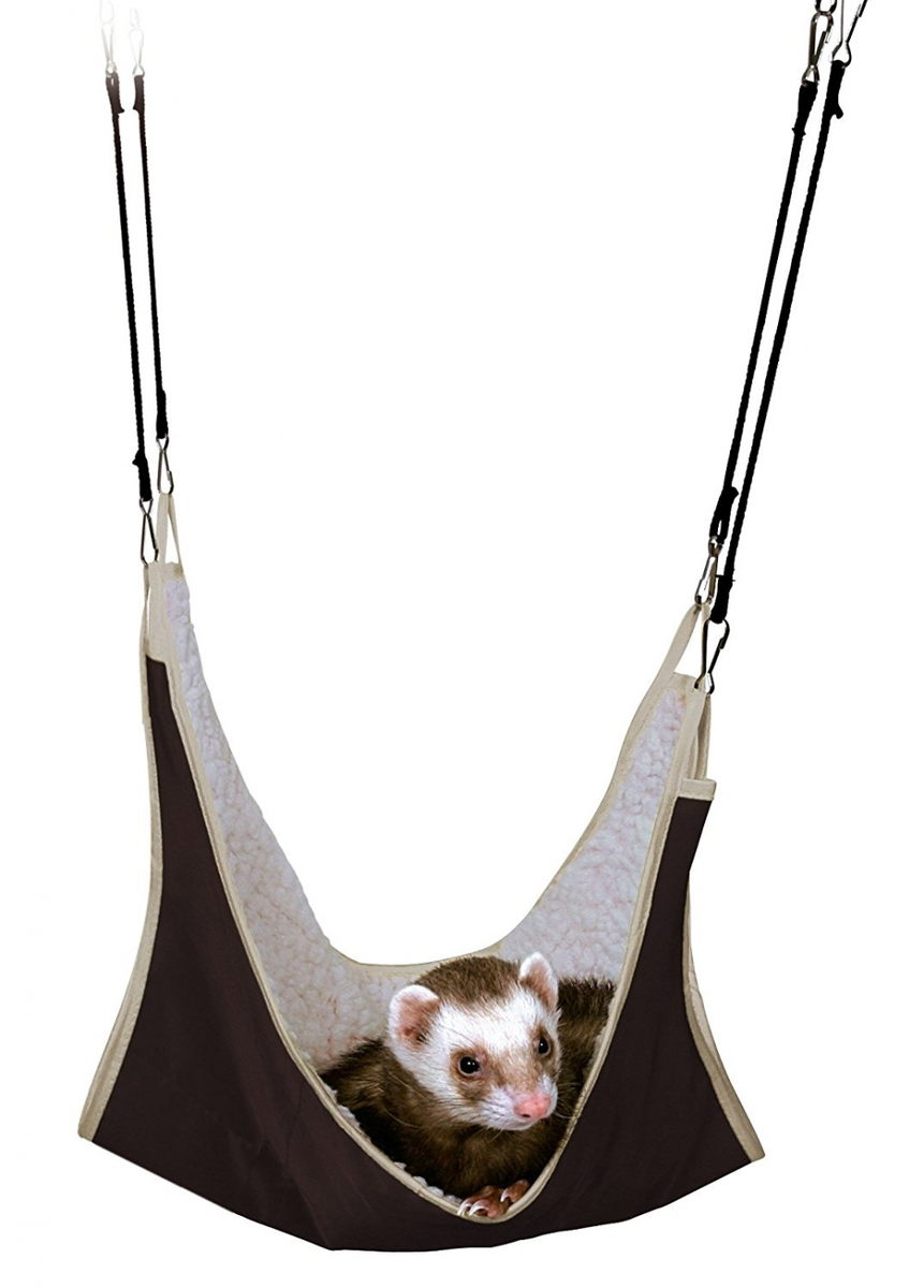 Hamac En Nylon Pour Rats Et Petits Rongeurs - Trixie - Fun - Noir