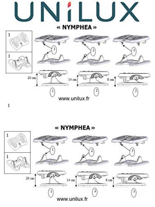Repose-pieds Ergonomique Nymphea