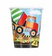 Unique Party-gobelets En Carton-fete A Theme De Construction-paquet De 8, 520