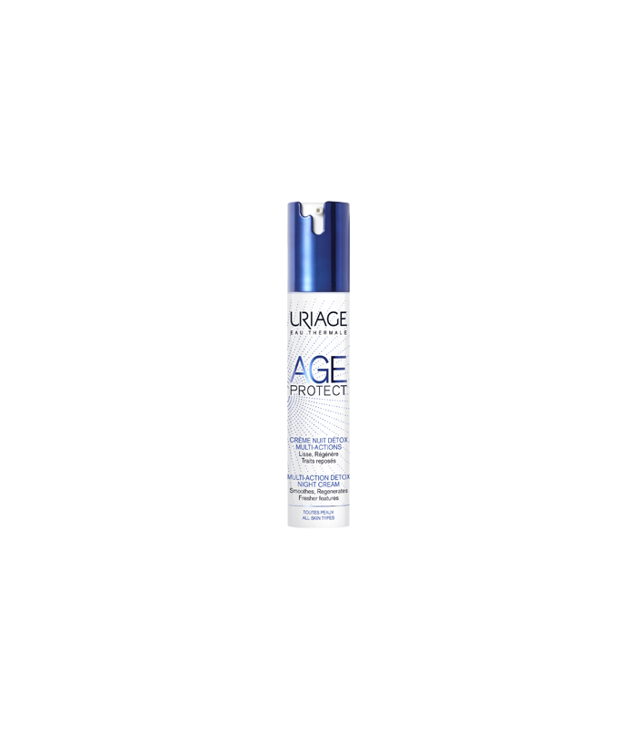 Uriage Age Protect Creme Nuit Detox Multi-actions 40 Ml