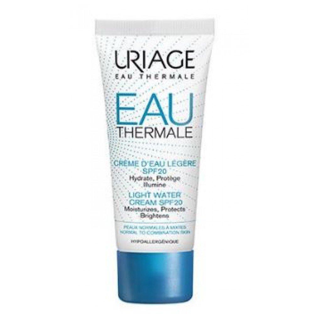 Uriage Eau Thermale Crurieatwkfcr10 Creme D´eau Spf 20 Creme Legere Hydratante Spf 20 40 Ml