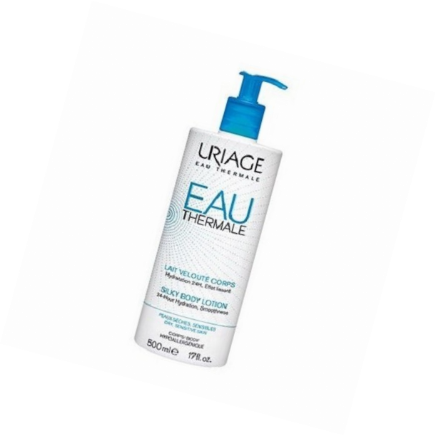 Uriage Eau Thermale Lait Veloute Corps Lait Soyeux Corps Pour Peaux Seches Et Sensibles 500 Ml