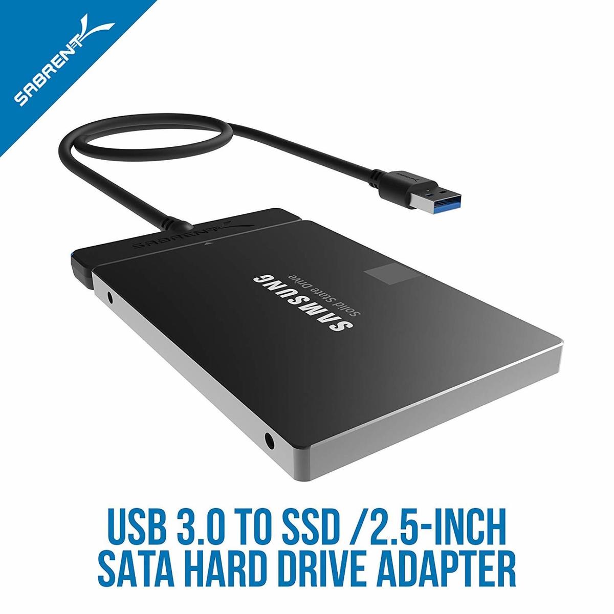 Controleur De Stockage Externe Sabrent Ec Sshd 25 Sata 3gbs Noir