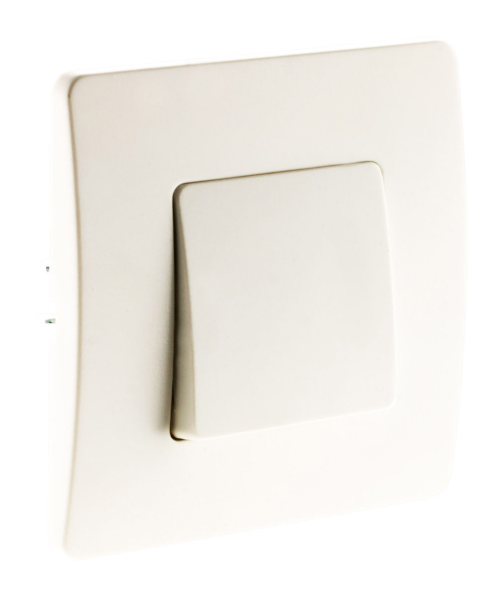Interrupteur - Matilec - V/vt Encastrer Simple - Blanc - Interieur - Filaire