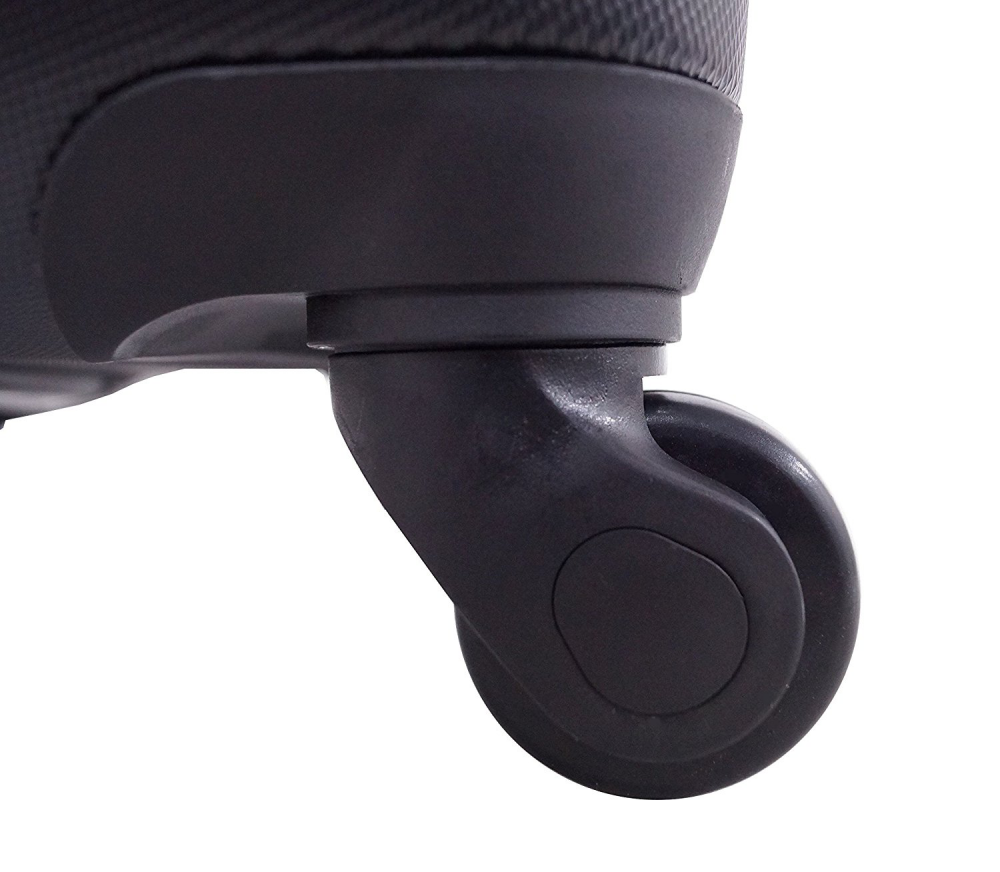 Valise Cabine 55cm - Trolley Alistair Airo - Abs Ultra Leger - 4 Roues - Noir