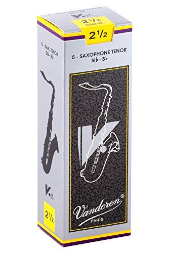 Vandoren SR6225 - V12 force 2.5 - anches saxophone tenor - boite de 5