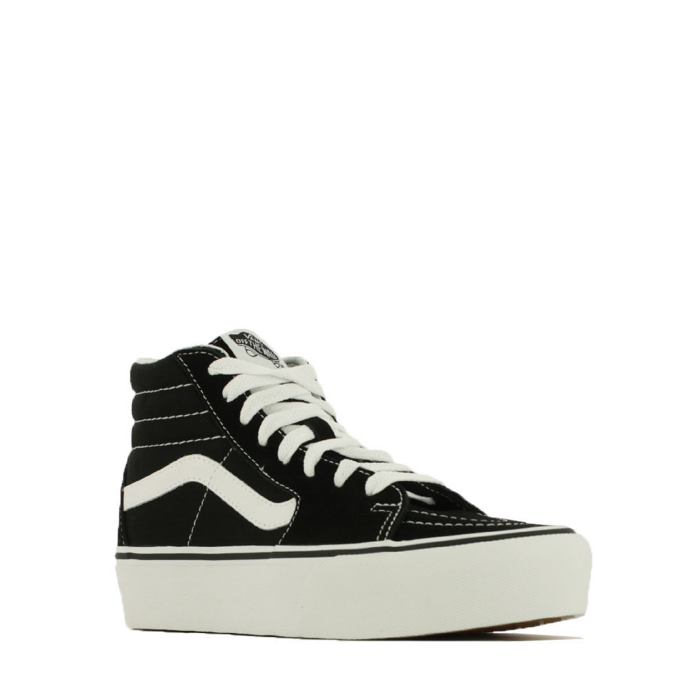 Vans - Sk8-hi 2.0 - Baskets Montantes Ã  Plateforme - Noir Noir 36 Female