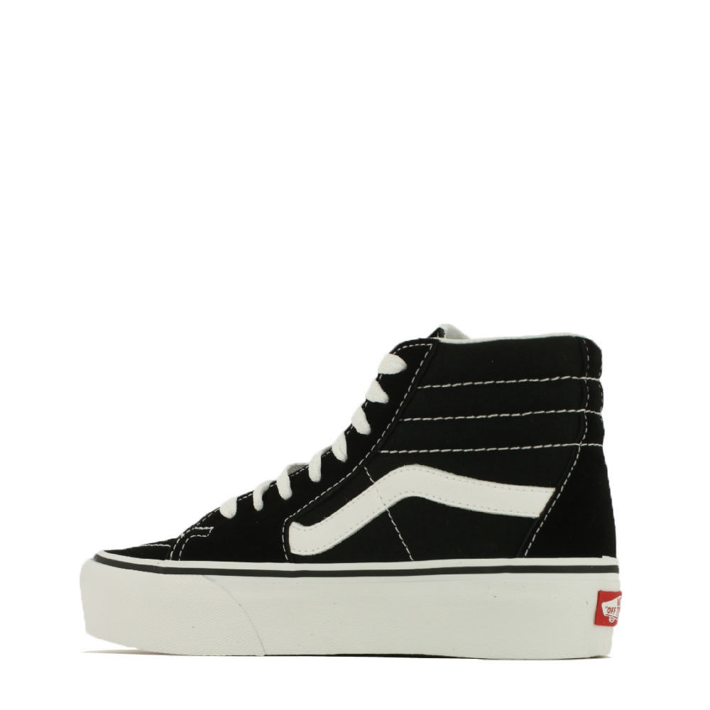 Vans - Sk8-hi 2.0 - Baskets Montantes Ã  Plateforme - Noir Noir 36 Female