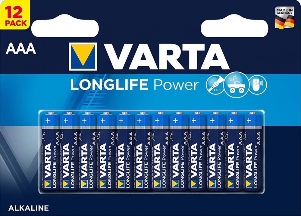 Varta Piles Longlife Power Lr3 (aaa) X12 (4903)