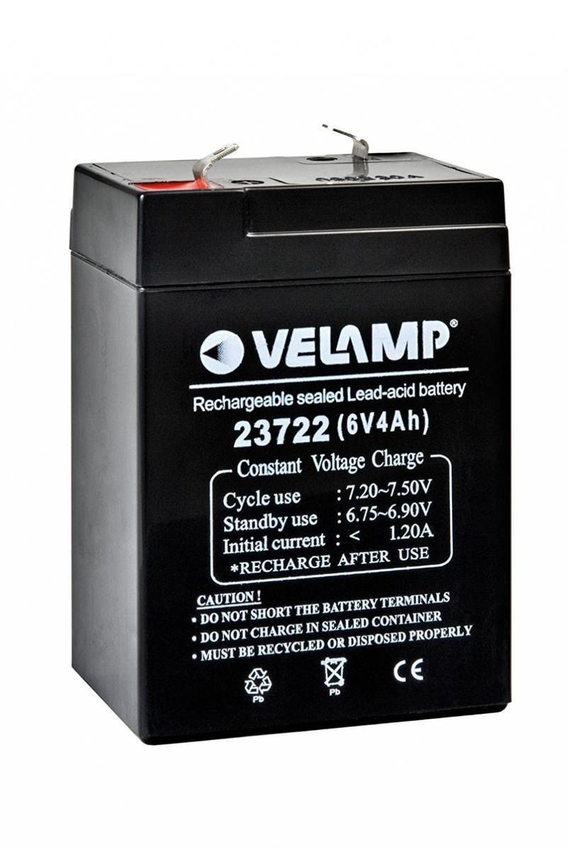 Velamp Batterie au Plomb 6 V 4 AH 0,7 kg