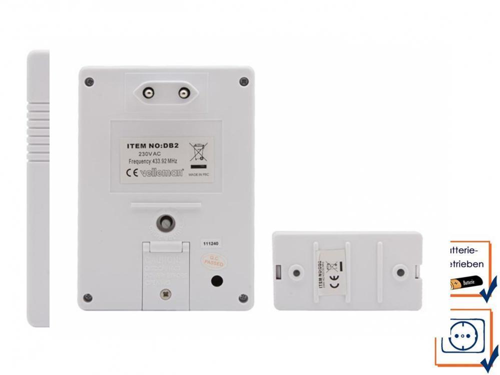 Velleman Sonnette Sans Fil 230vca (st78)