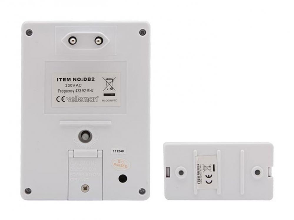 Velleman Sonnette Sans Fil 230vca (st78)