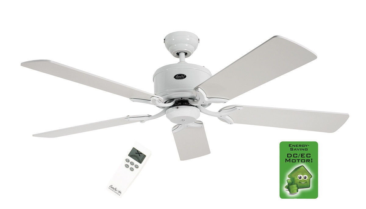 Ventilateur de plafond Eco Elements blanc gris