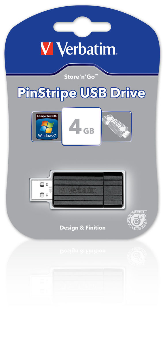 Verbatim Storengo Pinstripe 4go Usb2.0