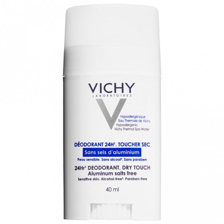 Vichy Deodorant 24h En Stick Actif Anti-odeur D'origine Naturelle Deodorants