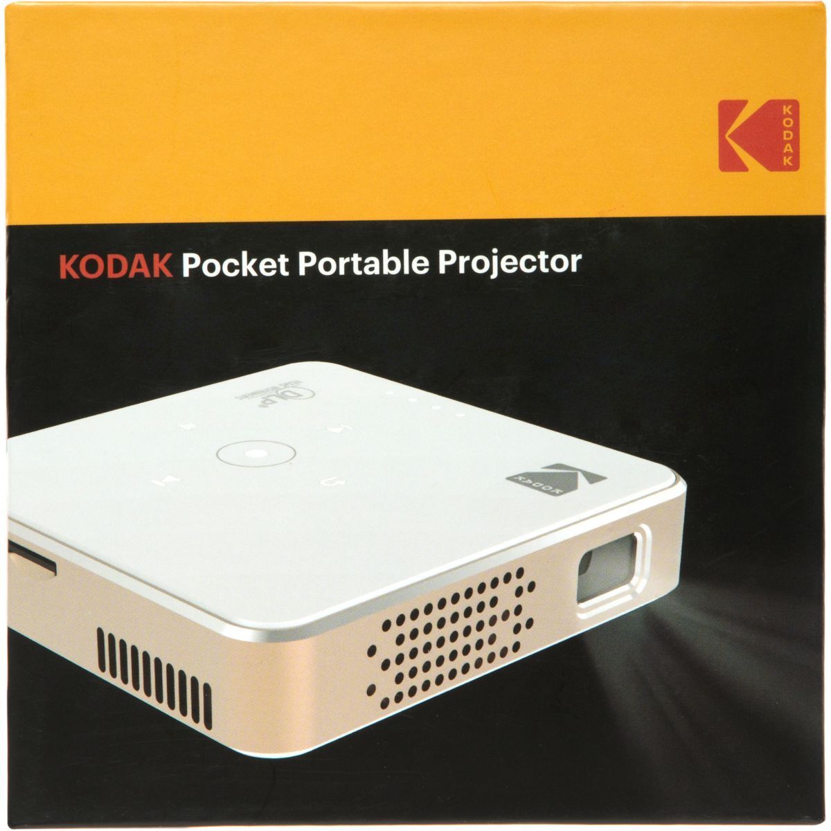 Projecteur Portable Kodak Luma 75 75 Lumens Carte Micro Sd Usb Hdmi