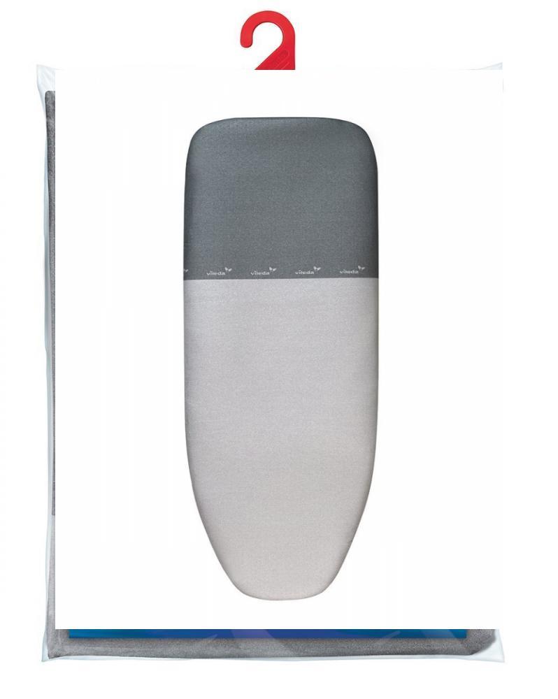 Vileda Rapid Housse De Planche A Repasser Coton Gris 1300 X 450 Mm 225 Mm 55 Mm