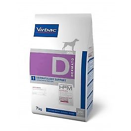 Croquettes - Virbac - Veterinary Hpm Diet - Soutien Dermatologique - 7kg - Chien Adulte/senior