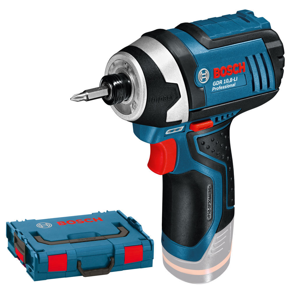 Bosch Visseuse a chocs sans fil 12V Li-Ion livree sans batterie ni chargeur en coffret L-BOXX GDR 12V-105 SOLO BOSCH 06019A6906