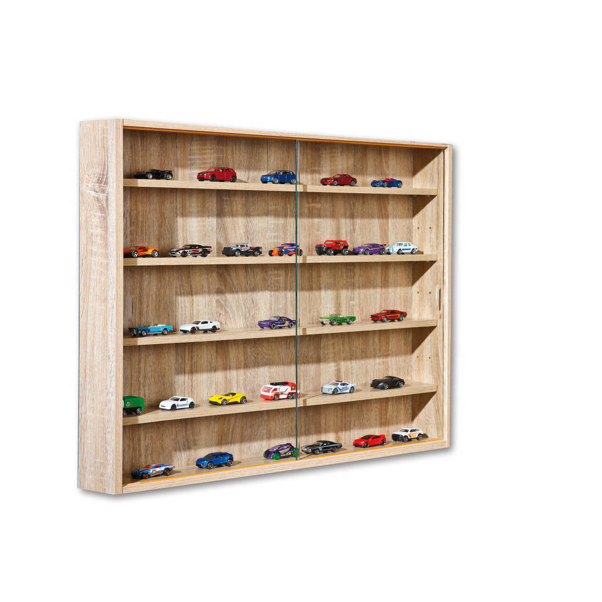 Inter Link Vitrine De Collection Collectizioni Chene Sonoma