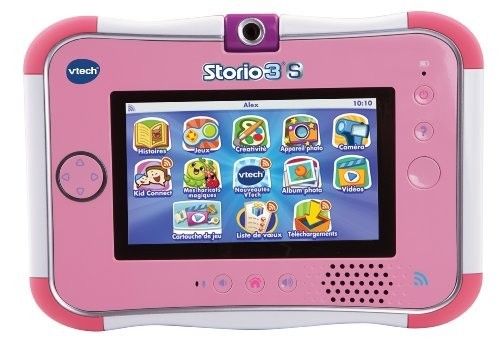 Vtech - 158855 - Jeu electronique - Tablette tactile Storio 3S - Rose - Sans Power Pack