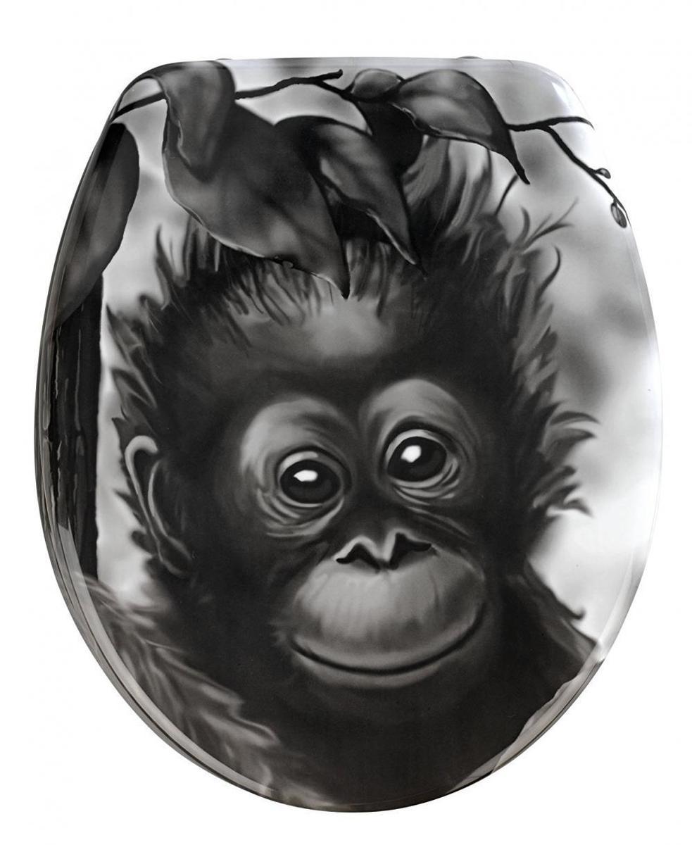 Wenko 18796100 Abattant Affe Singe