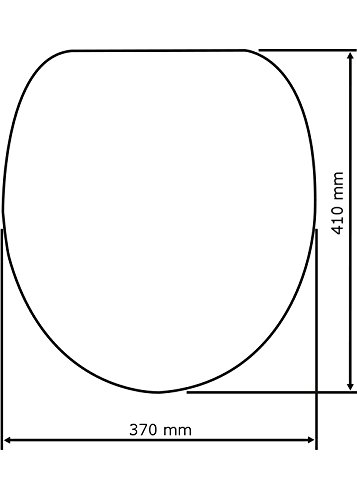 Wenko Abattant Wc Noir Prima Abattant Wc Avec Fixation Inox Mdf 37 X 41 Cm Noir Mat